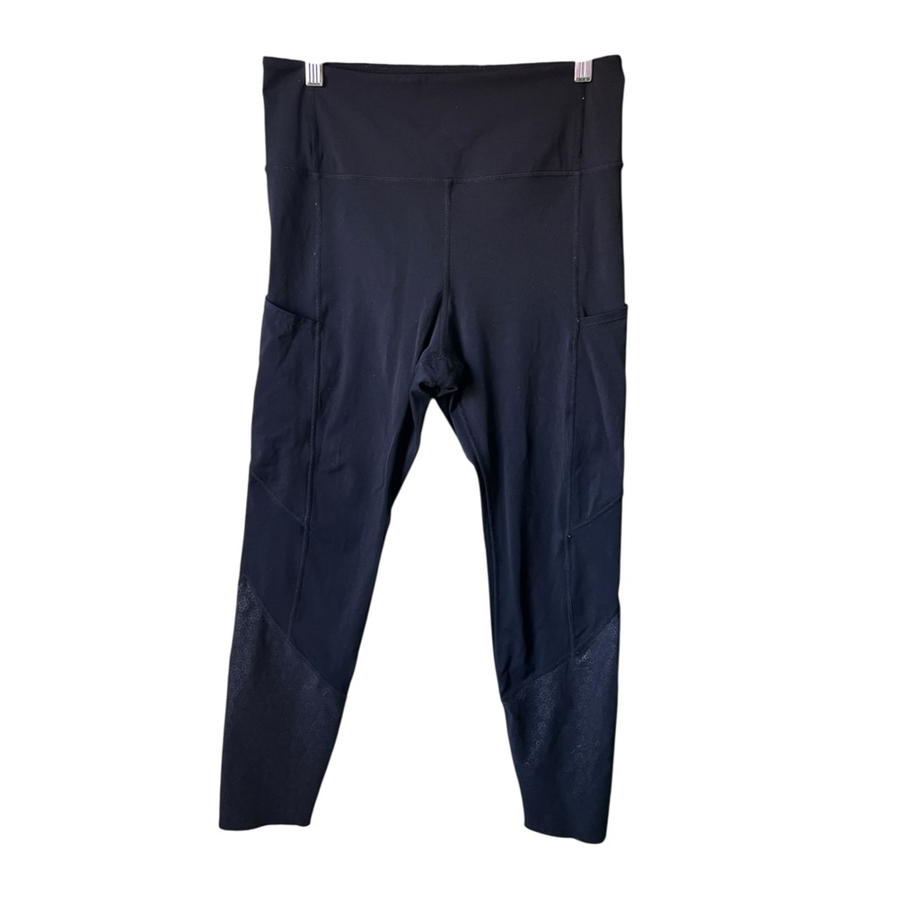 Zyia Active Pocket Leggings Women 8-10 Black